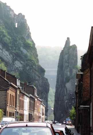 Rock Bayard in Dinant Belgium