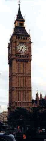 Londons Iconic Big Ben Clock Tower