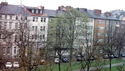 Five Story Walk-up Apartments in Dusseldorf